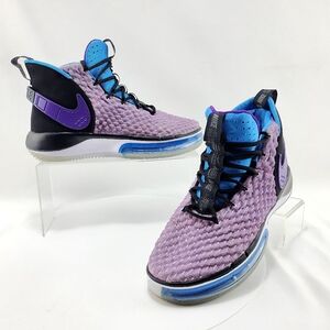 NIKE 2019 AlphaDunk 'Huarache - Fab Five'- Sneakers, basketball purple, Size 8.5